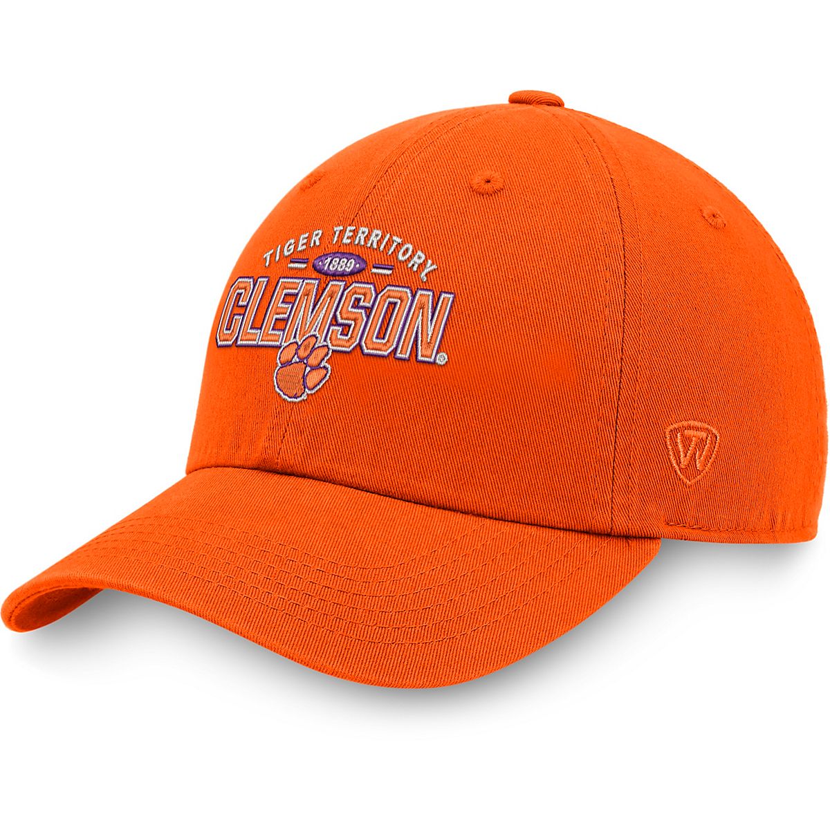 Top of the World Clemson University Iconic Arch Adjustable Cap Academy
