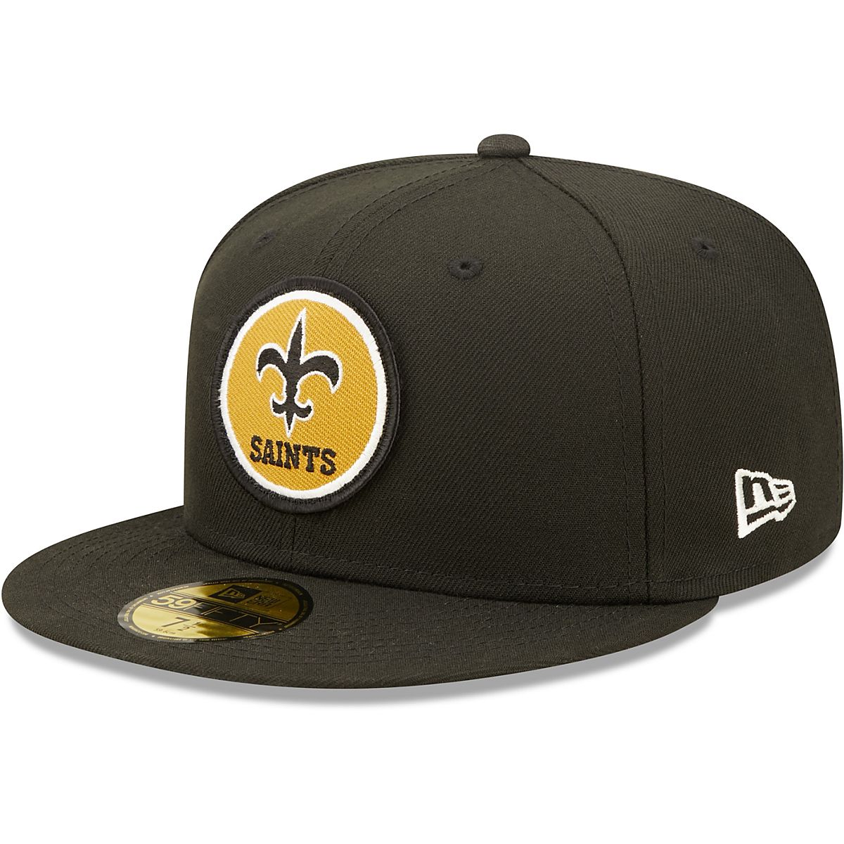 9137円 【日本産】 ニューエラ メンズ 帽子 アクセサリー Men's Black New Orleans Saints 2022 Sideline 59FIFTY Historic Fitted Hat