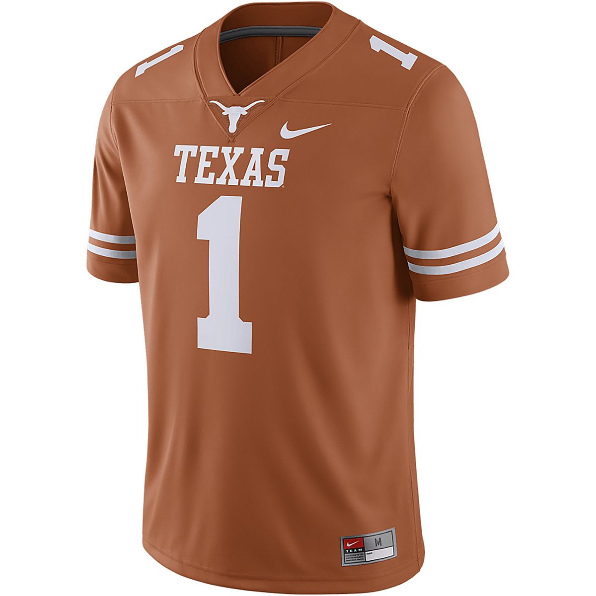 Nike Men's University of Texas Replica Home Game Jersey Academy