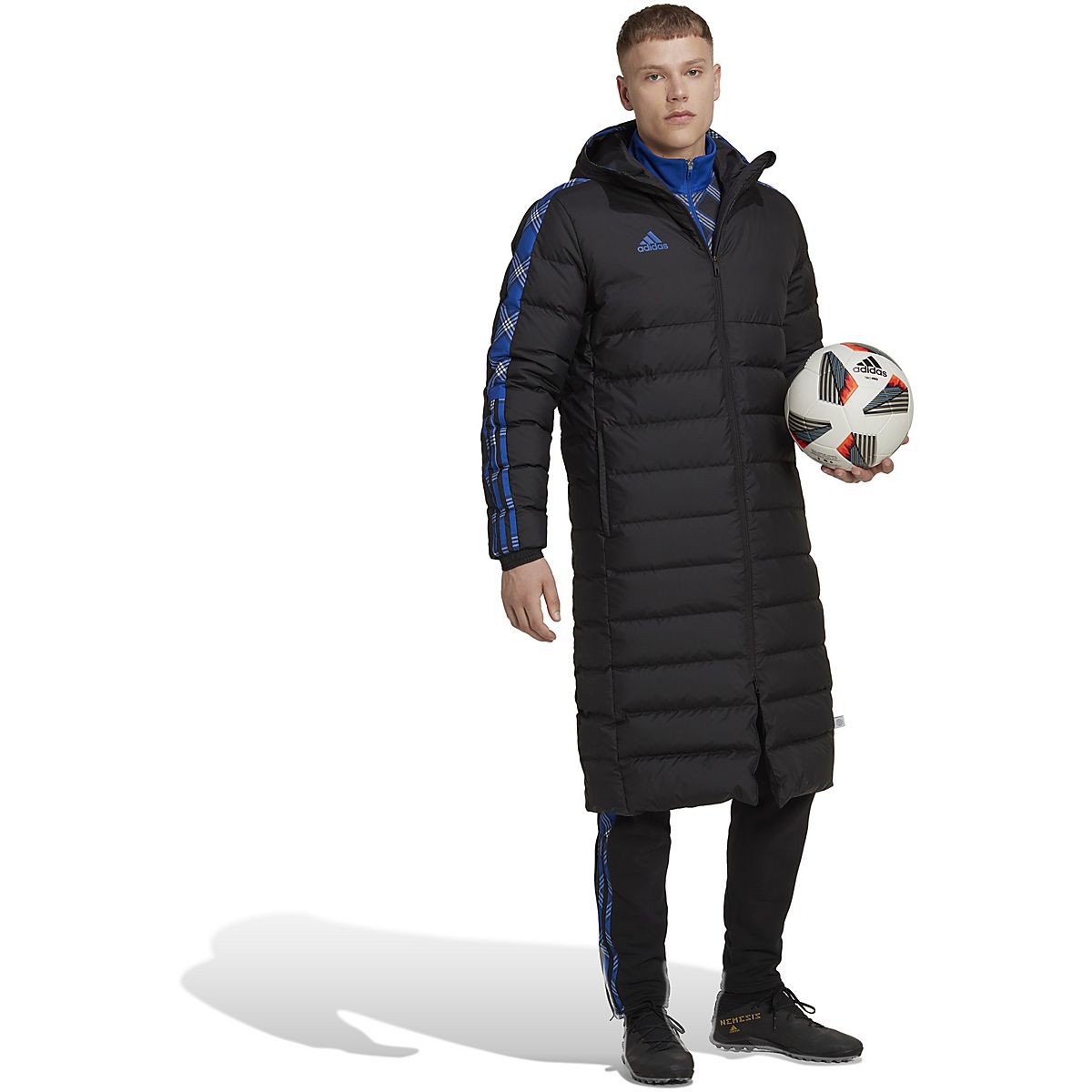 Adidas soccer hot sale bench coat