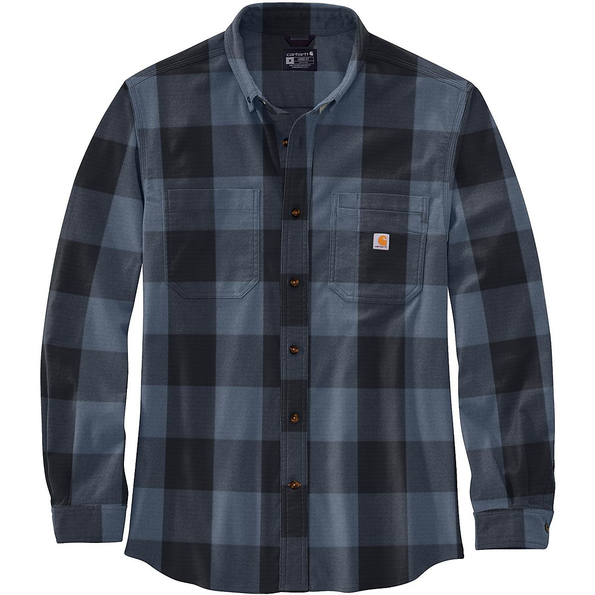 Carhartt Men's Plaid Flannel Midweight Relaxed Fit Long Sleeve Shirt