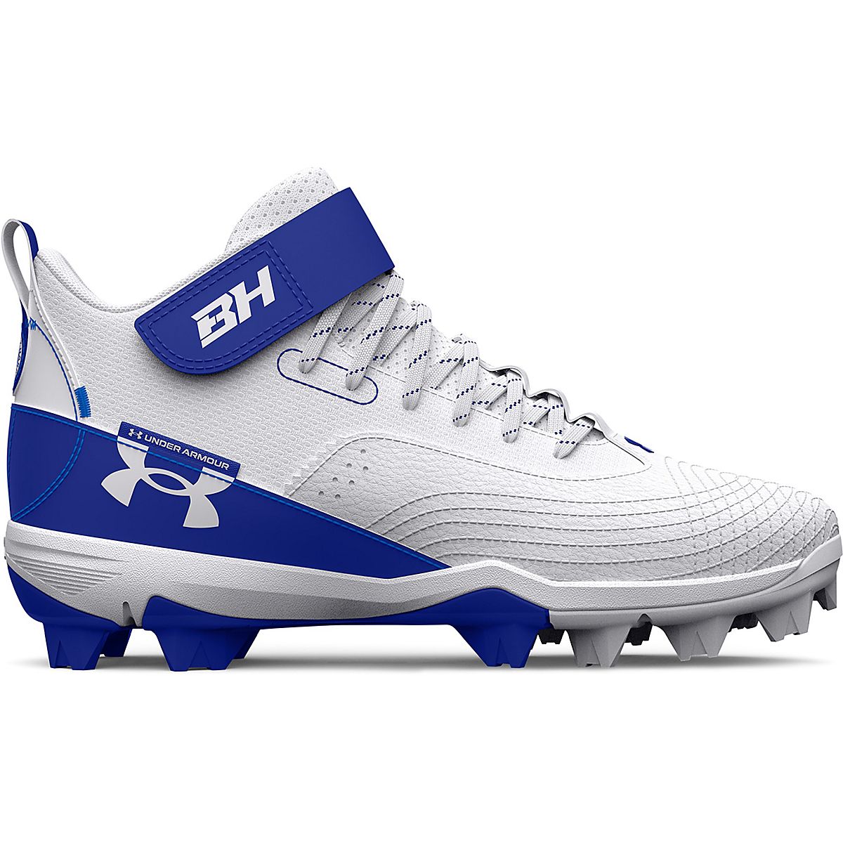 Under Armour Harper 7 Mid Boys Molded Baseball Cleats 3025598