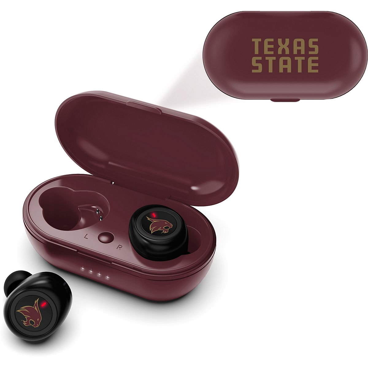 Mizco Texas State University True Wireless V2 Earbuds