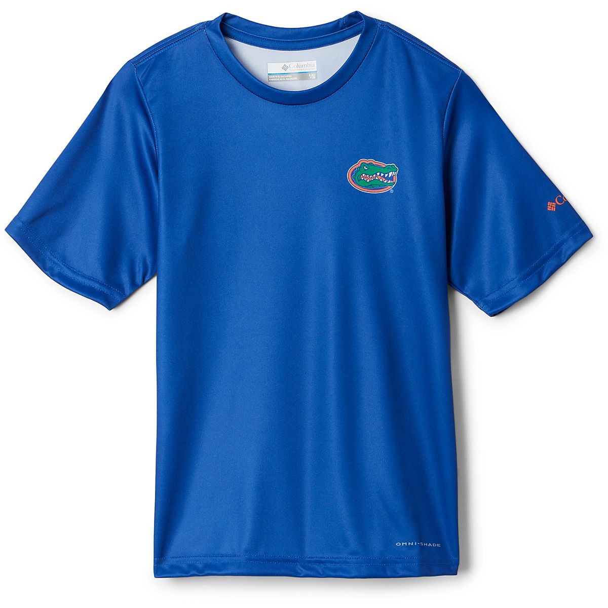 Columbia Sportswear Youth University of Florida Terminal Tackle Short Sleeve Shirt Academy