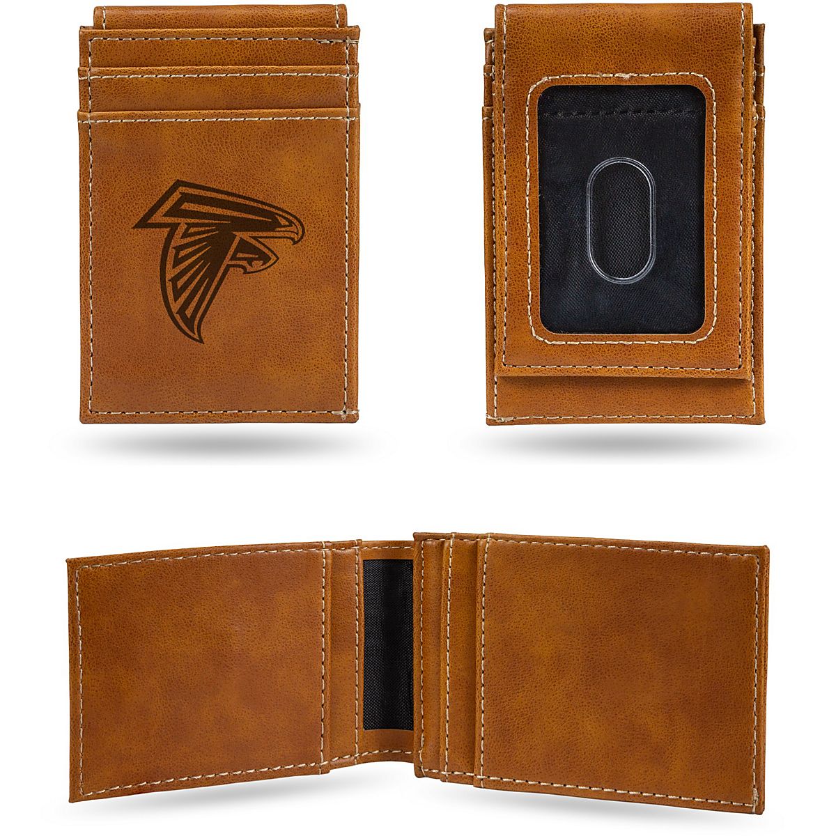 Rico Atlanta Falcons Laser Engraved Front Pocket Wallet | Academy