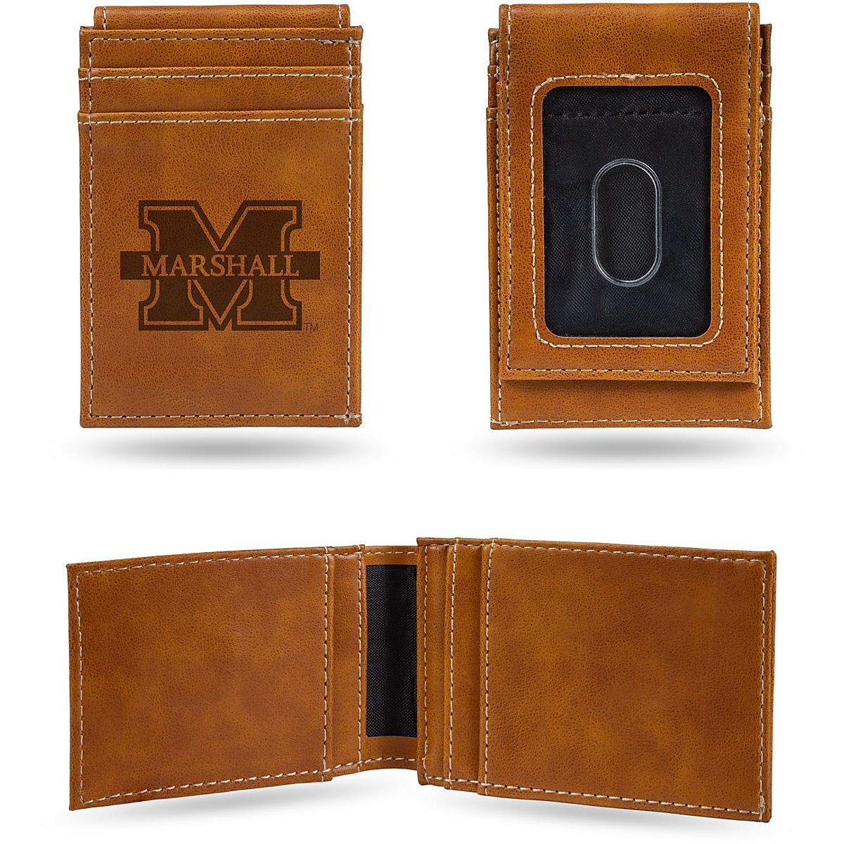 Rico Marshall University LaserEngraved Front Pocket Wallet Academy