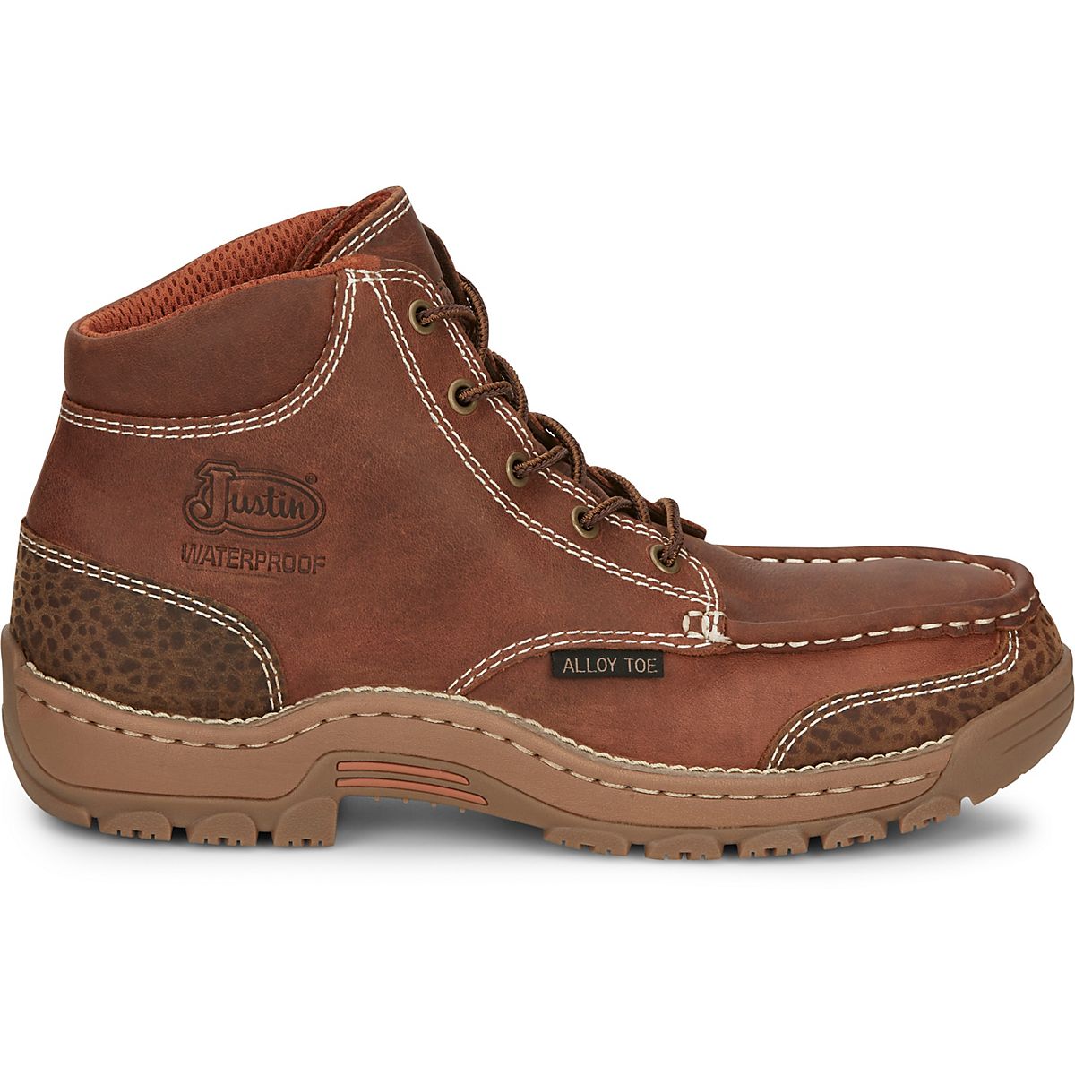 Justin work hot sale boots academy