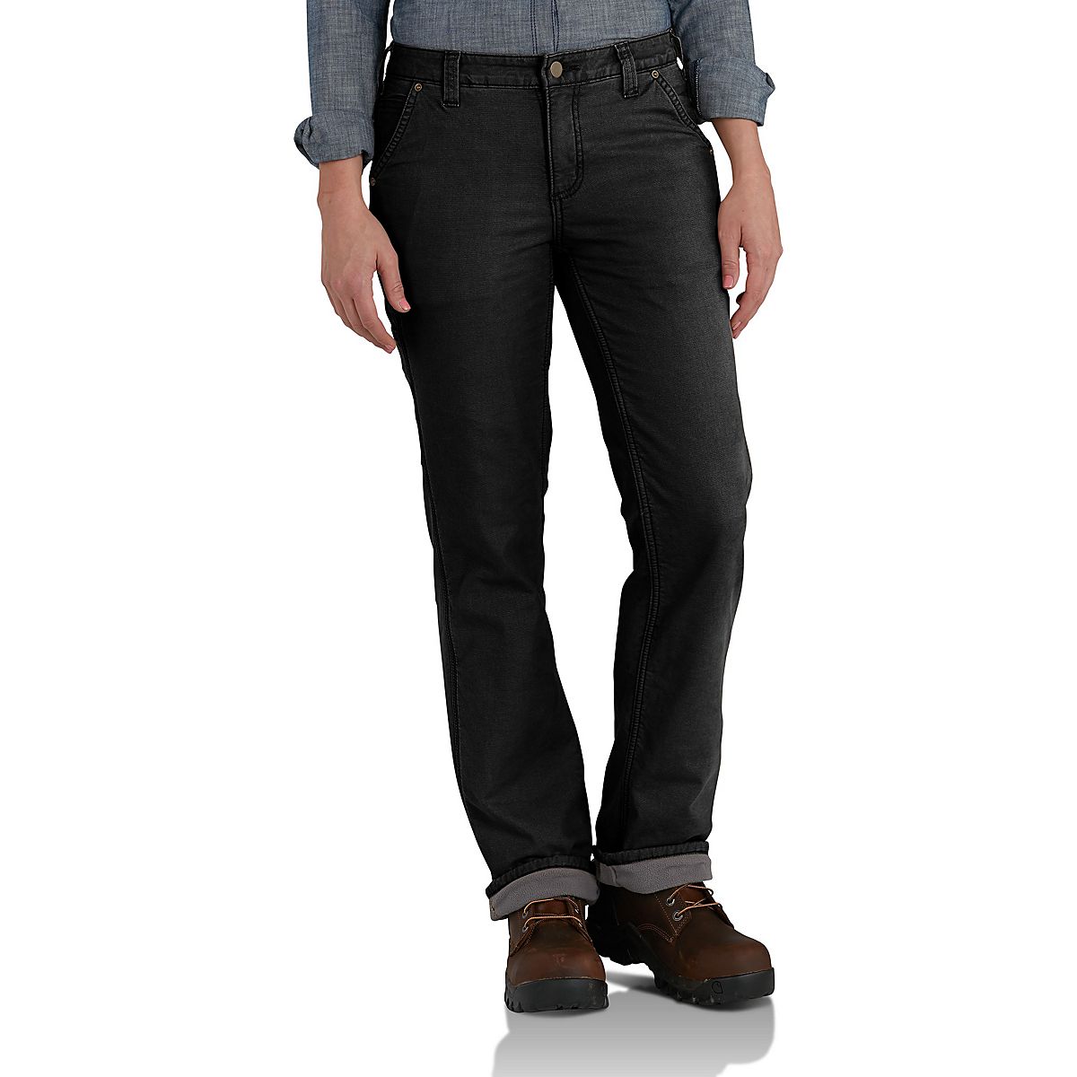 fleece lined work pants