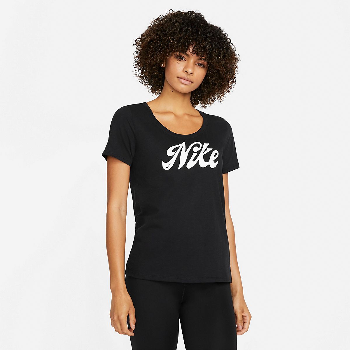 Nike Women’s Dri-FIT Nike Script Plus Size T-shirt | Academy