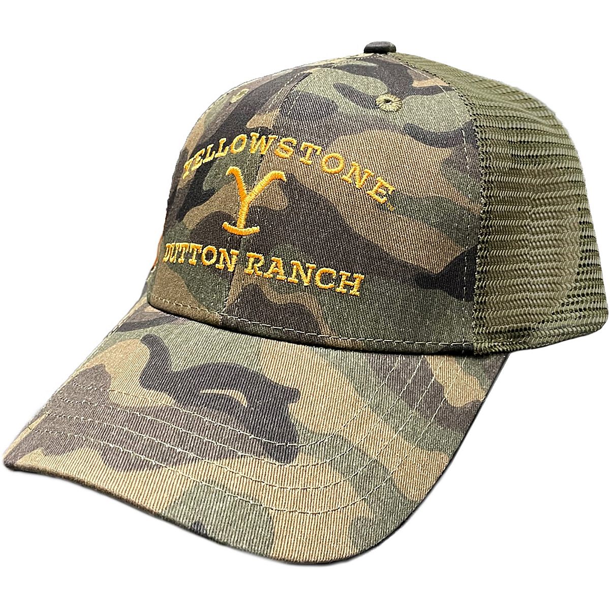 Yellowstone Men's Camo Trucker Hat Academy