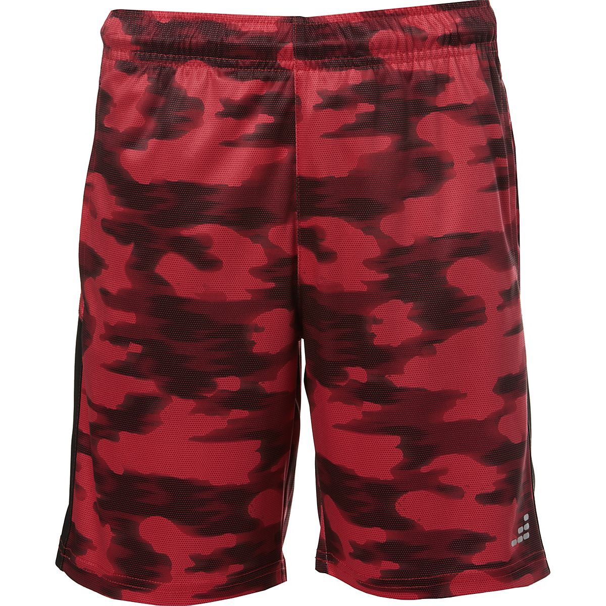 nike red camo shorts