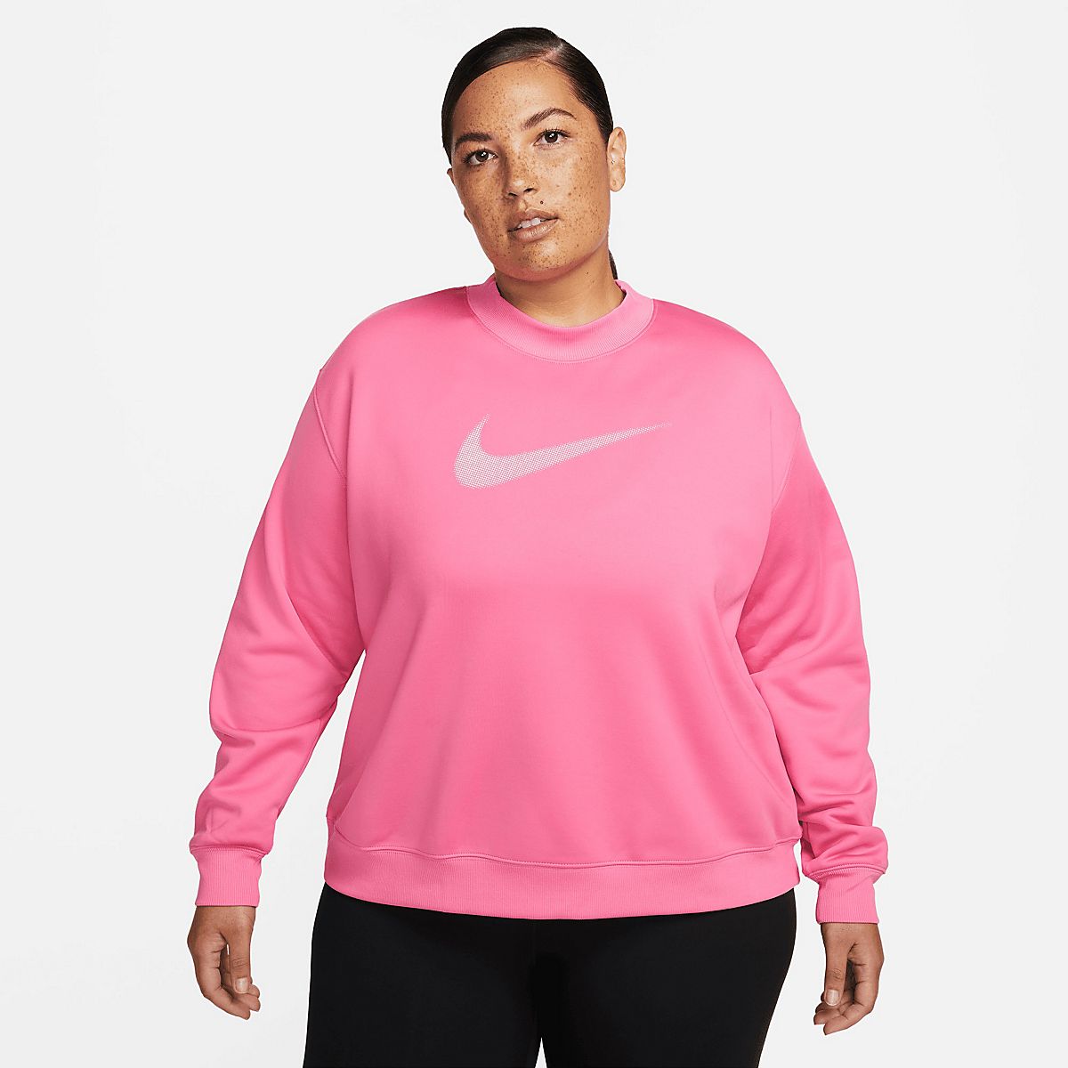 Nike Women's Therma-FIT All Time Crew Plus Size Pullover |