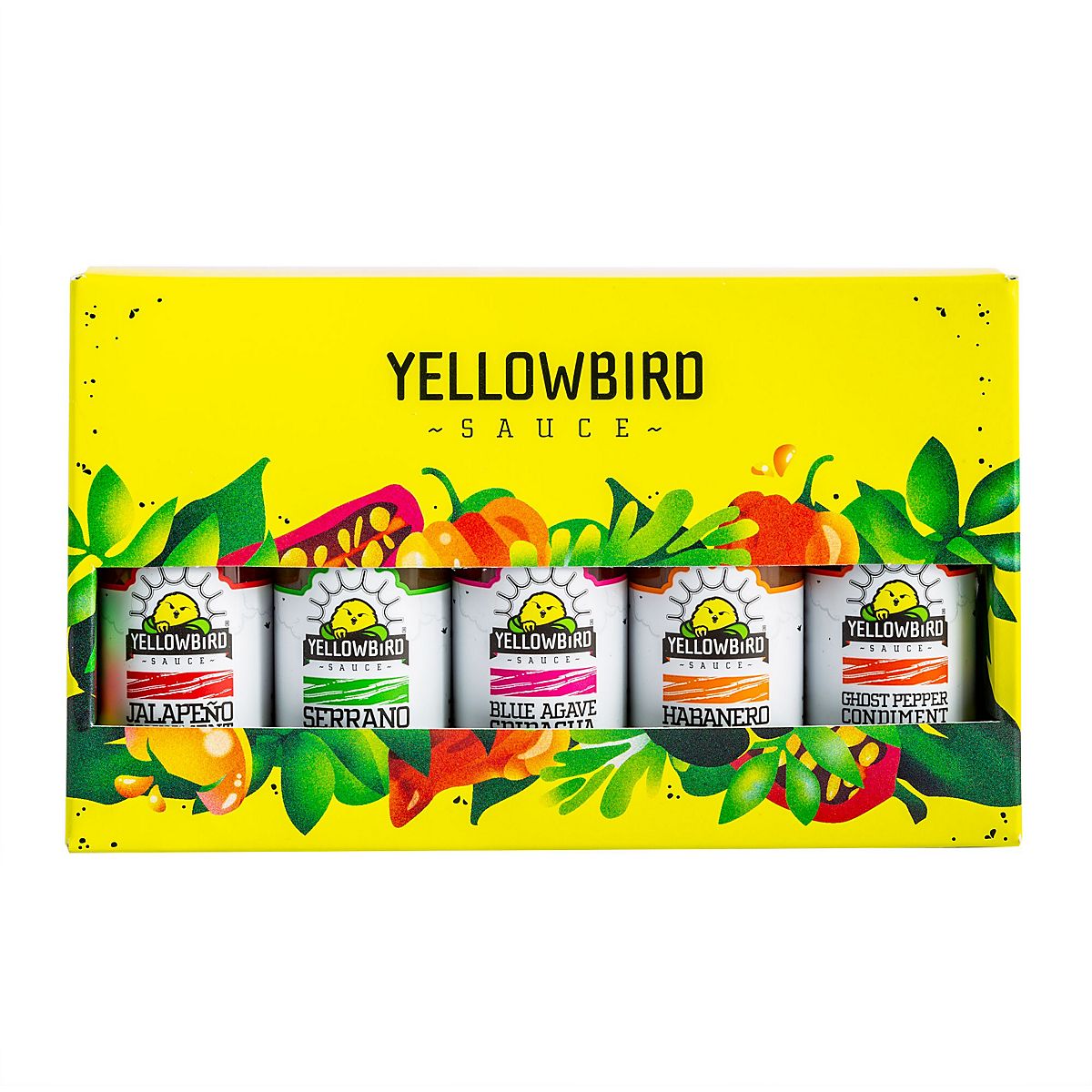 Yellow Bird 2.2 oz Classic Hot Sauce Variety 5Pack Academy