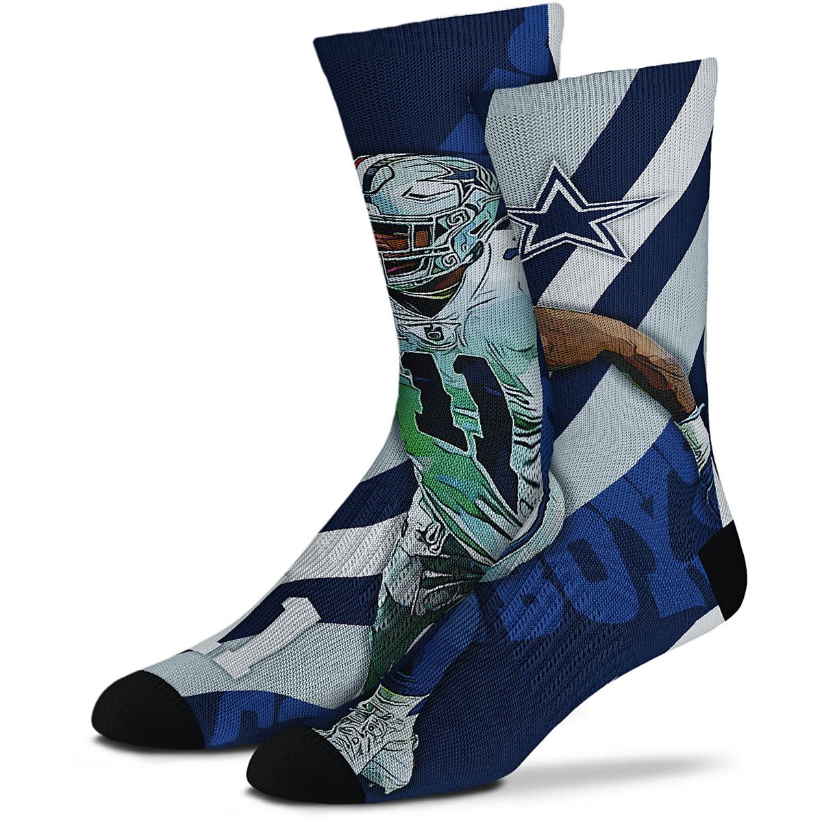 Pro Compression MLB Compression Socks, Chicago Cubs - Classic Stripe, L/XL