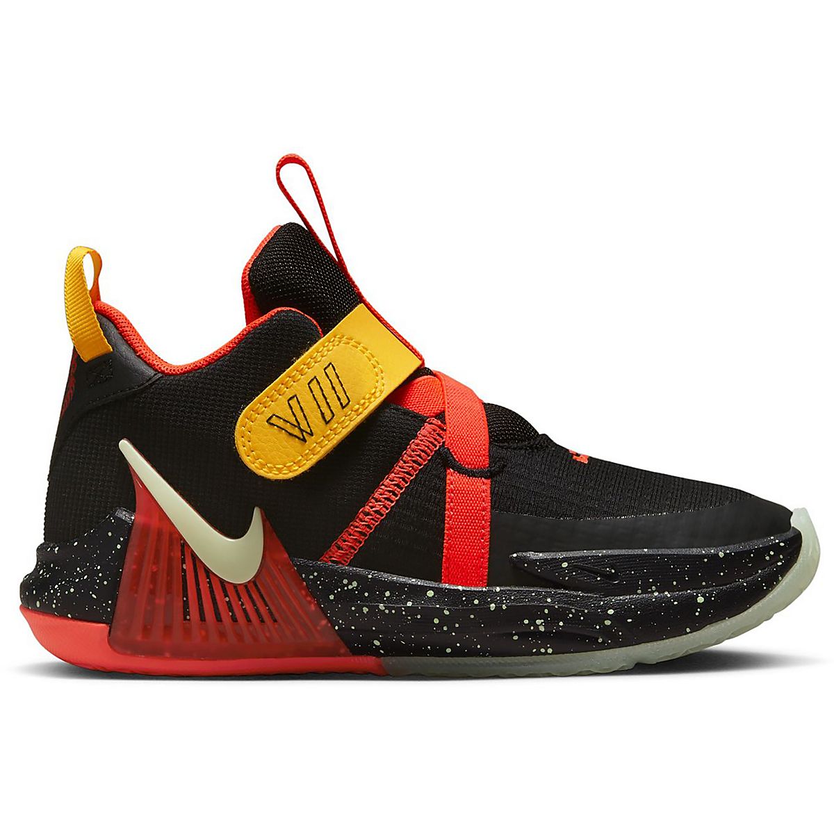 lebron soldier 7 black and orange