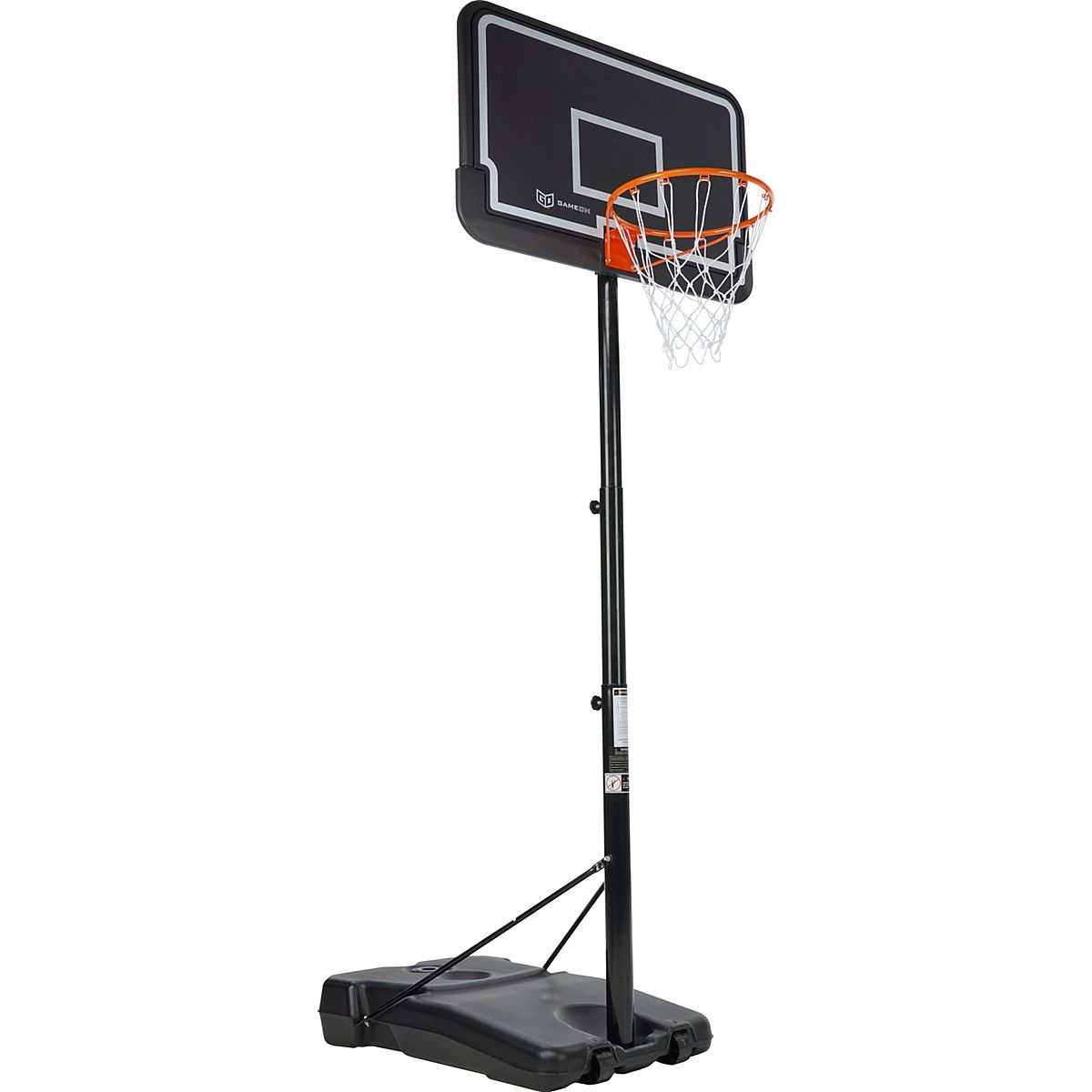Game On 44 in Portable Basketball Hoop Academy