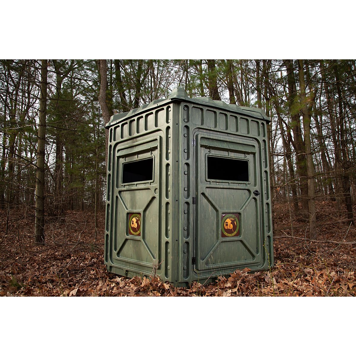 Outta Site 4Wall Thicket Camo Hunting Blind Academy