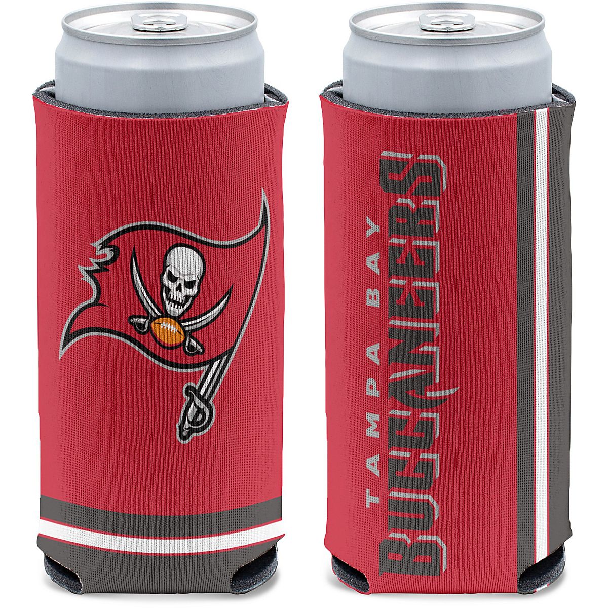WinCraft Tampa Bay Buccaneers Primary Logo Slim Can Cooler