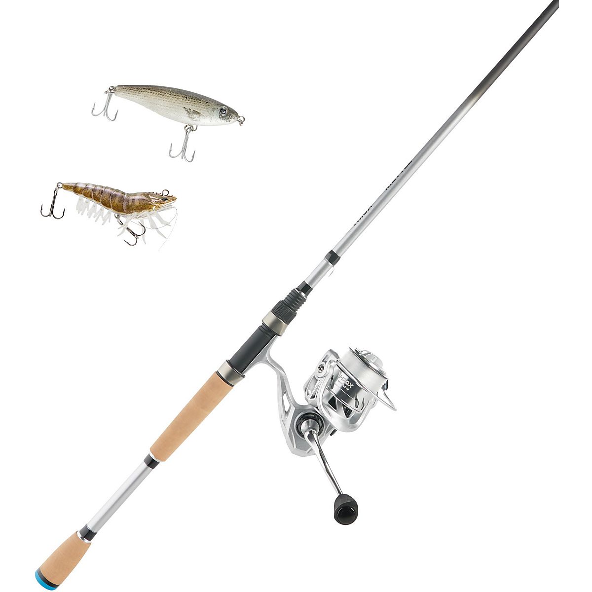 Mitchell Neuron Surf Combo Set, Fishing Rod and Reel Combo with Lures,  Ready to Go Fishing, Spinning Combos, Sea - Surfcasting Fishing,Unisex,  White/Silver/Orange, 3m