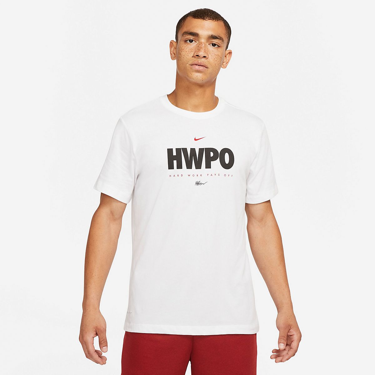 Ideaal trommel Modderig Nike Men's Dri-FIT MF HWPO Short Sleeve T-shirt | Academy