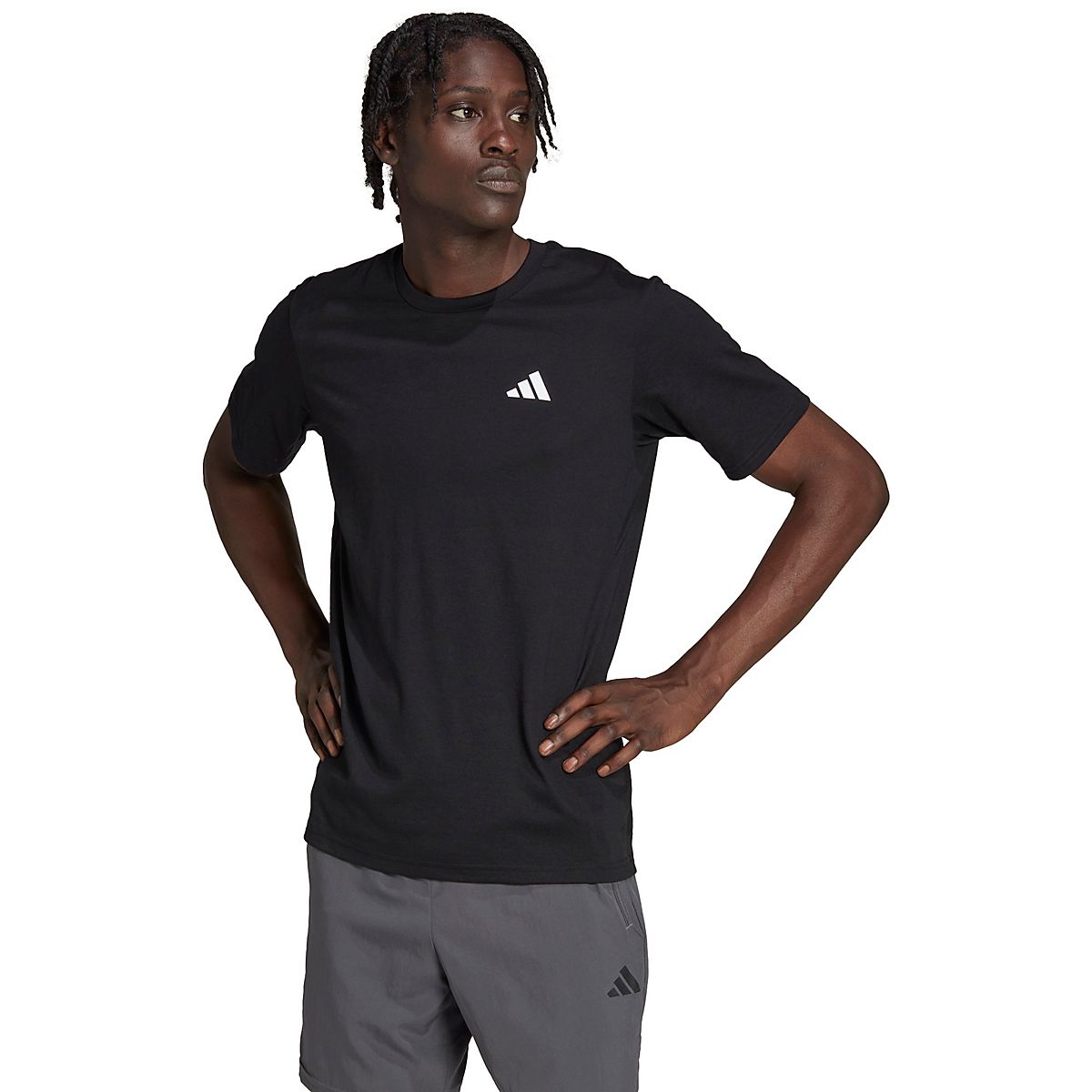 Adidas men's training ultimate short 2024 sleeve tee