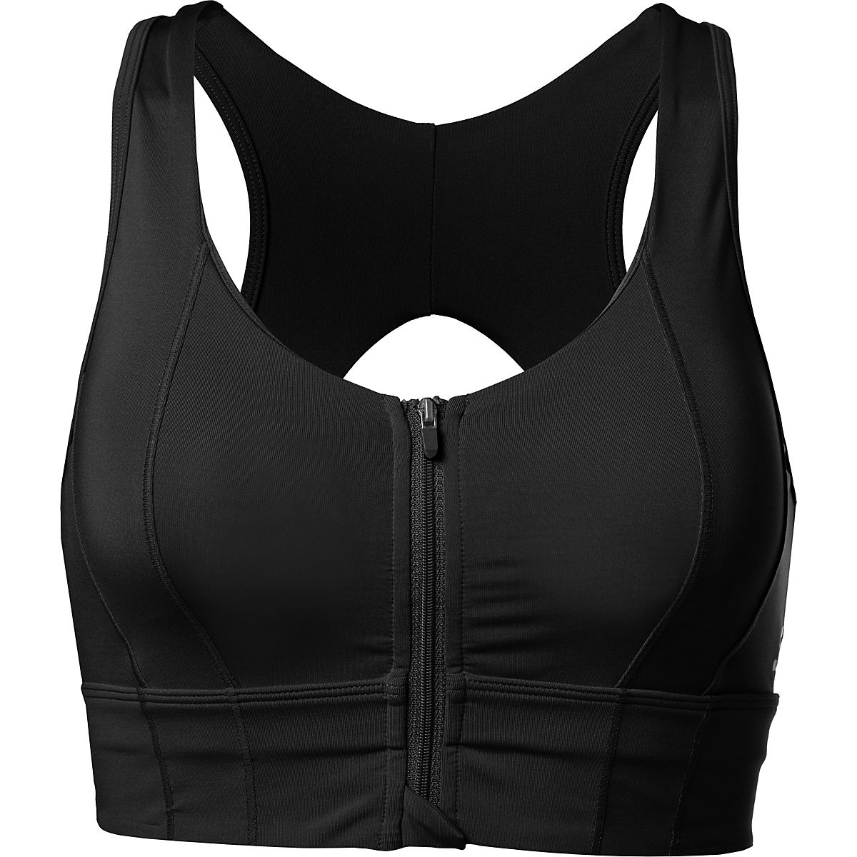 BCG Women's High Support Zip Front Open Back Bra Academy