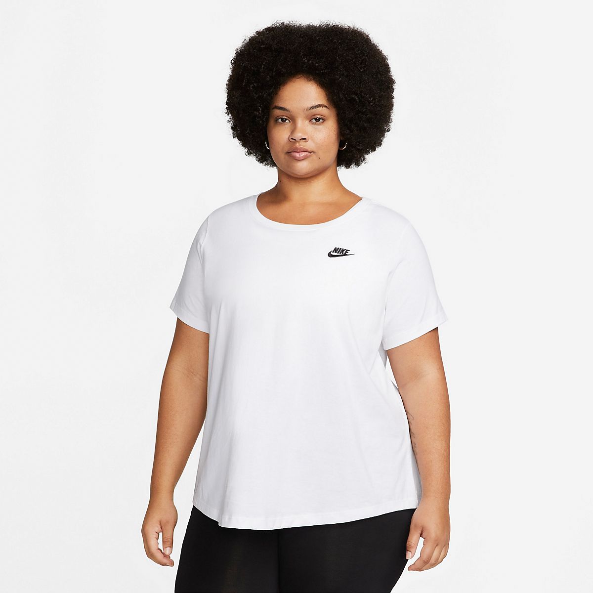 Nike Plus Size Women's Sportswear Club Tshirt Academy