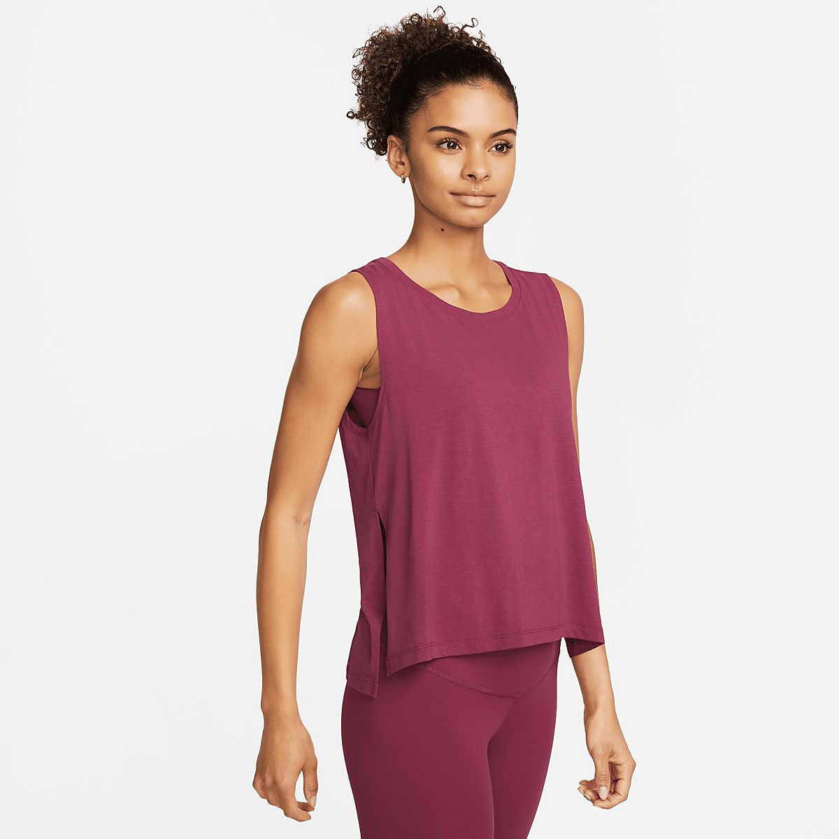 Nike Women's Yoga DriFIT Tank Top Academy