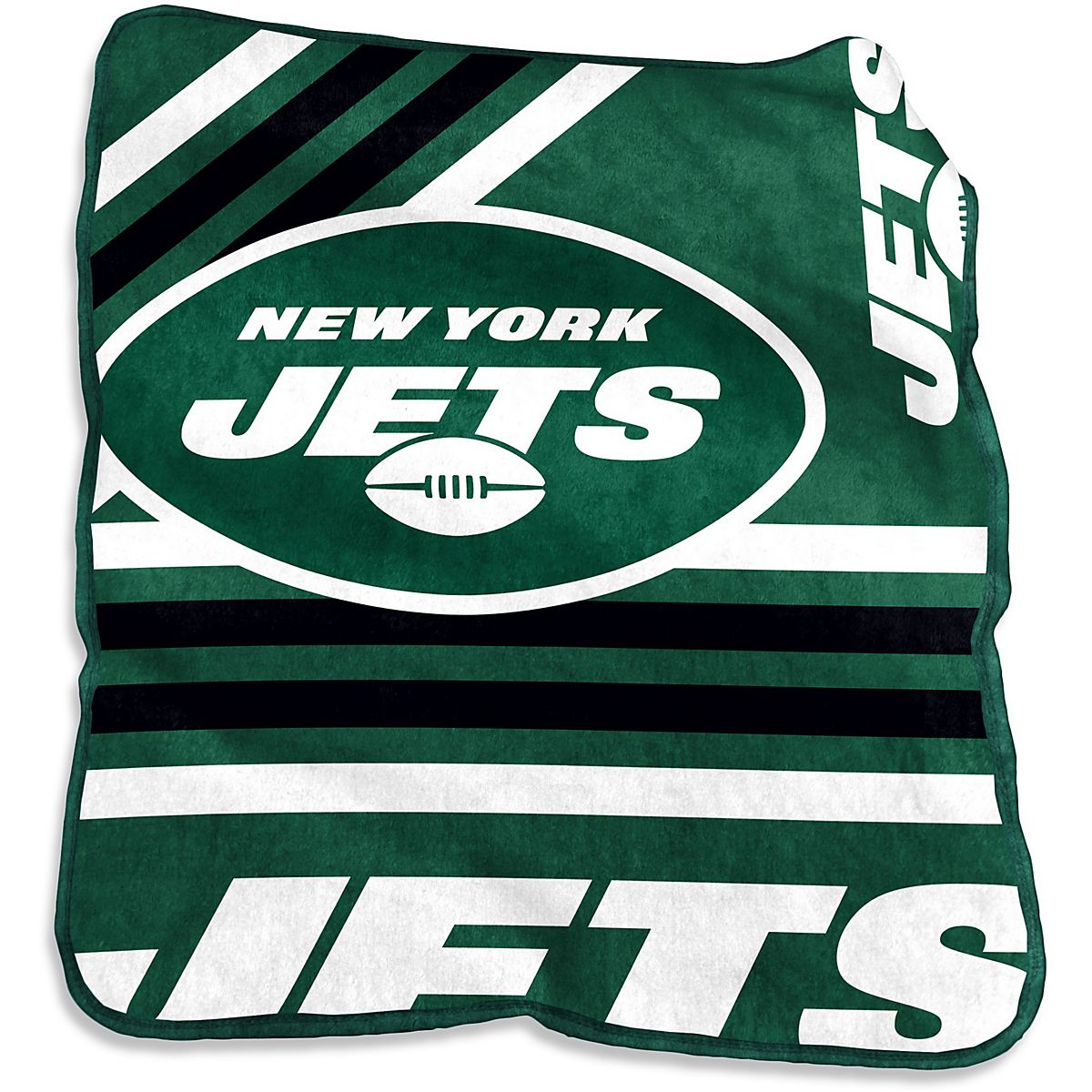Logo Brands New York Jets 50 in x 60 in Raschel Throw | Academy