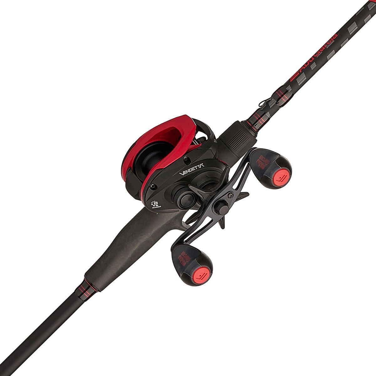 abu garcia bait caster reel site academy.com Abu Garcia Vendetta Low Profile Baitcast Rod And Reel Combo