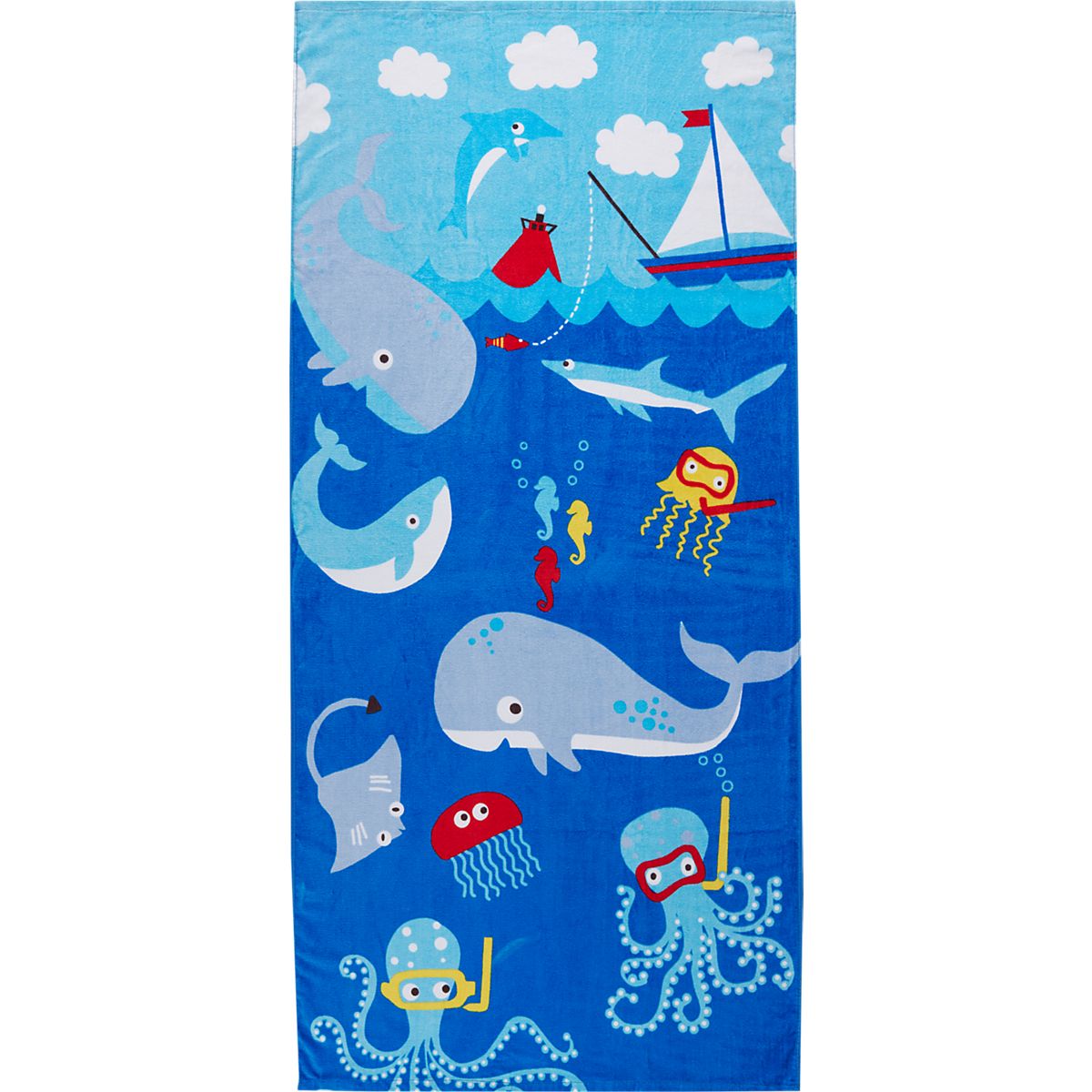 O'Rageous Youth Ocean Sea Animals Beach Towel | Academy