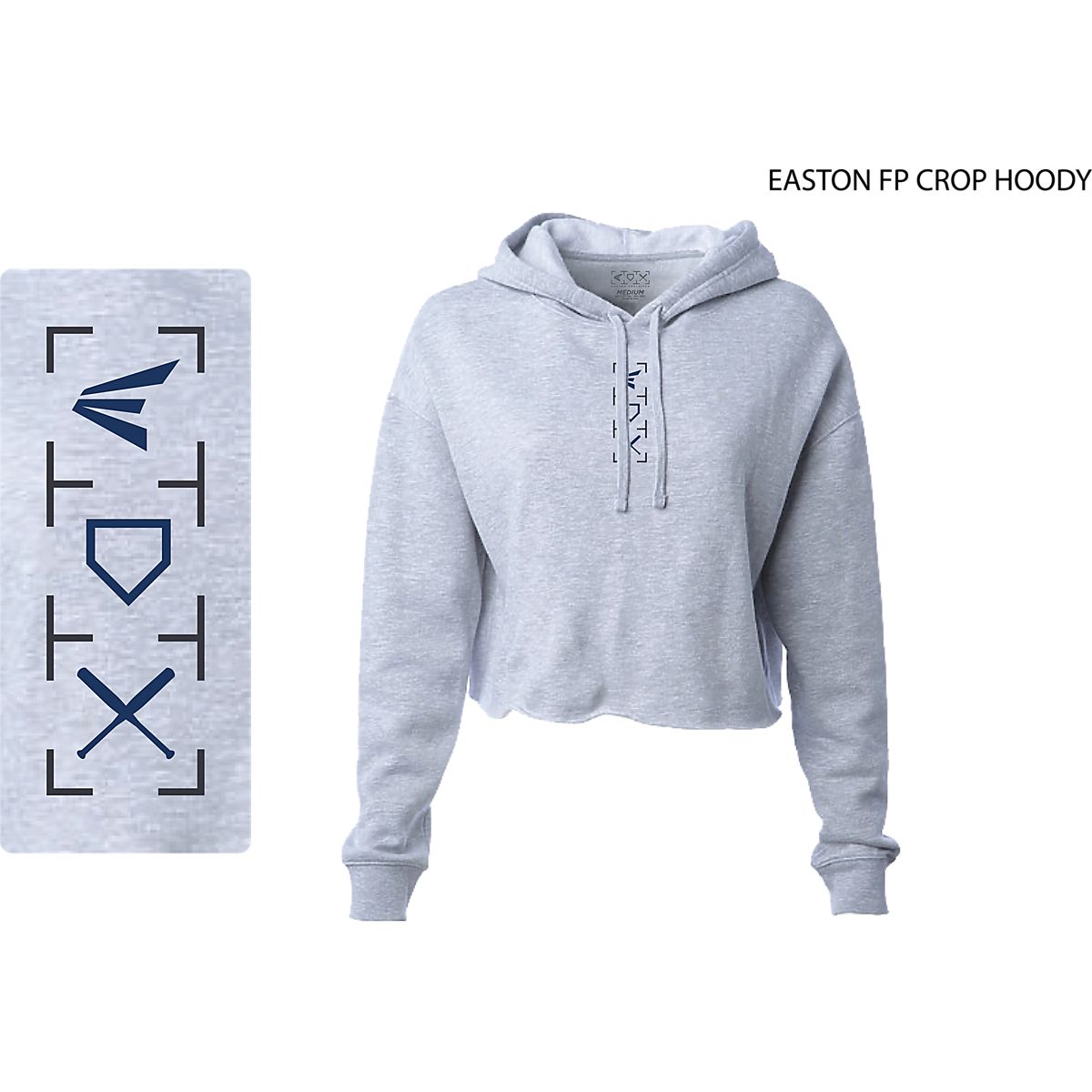 EASTON Women's Fastpitch Crop Hoodie Free Shipping at Academy