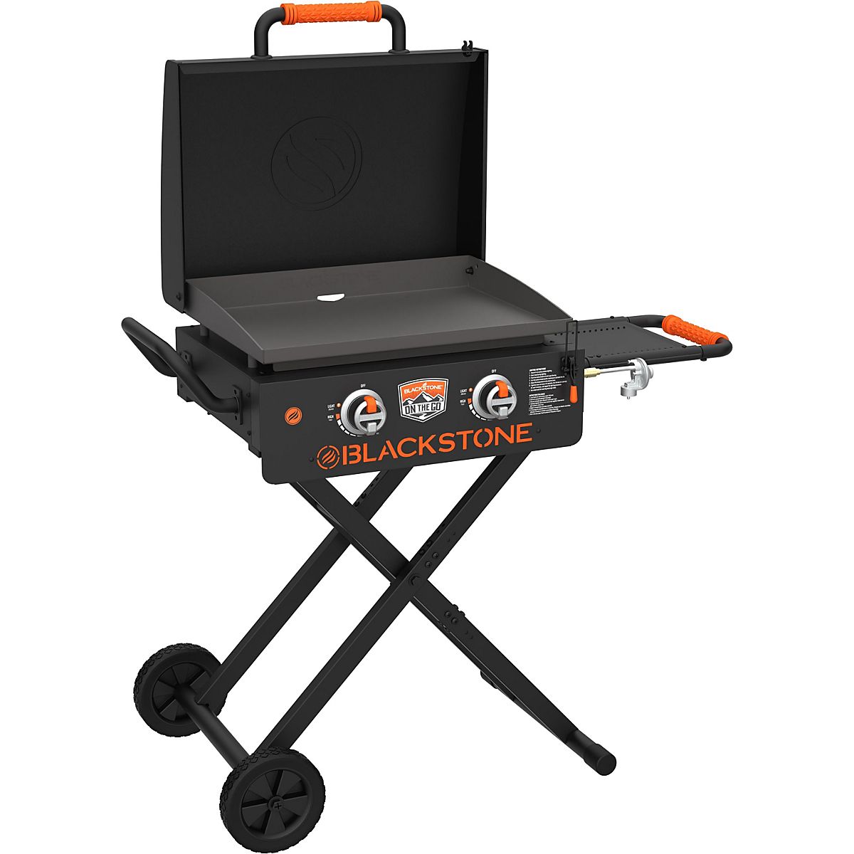 Blackstone On The Go 17 Griddle With Hood And Stand