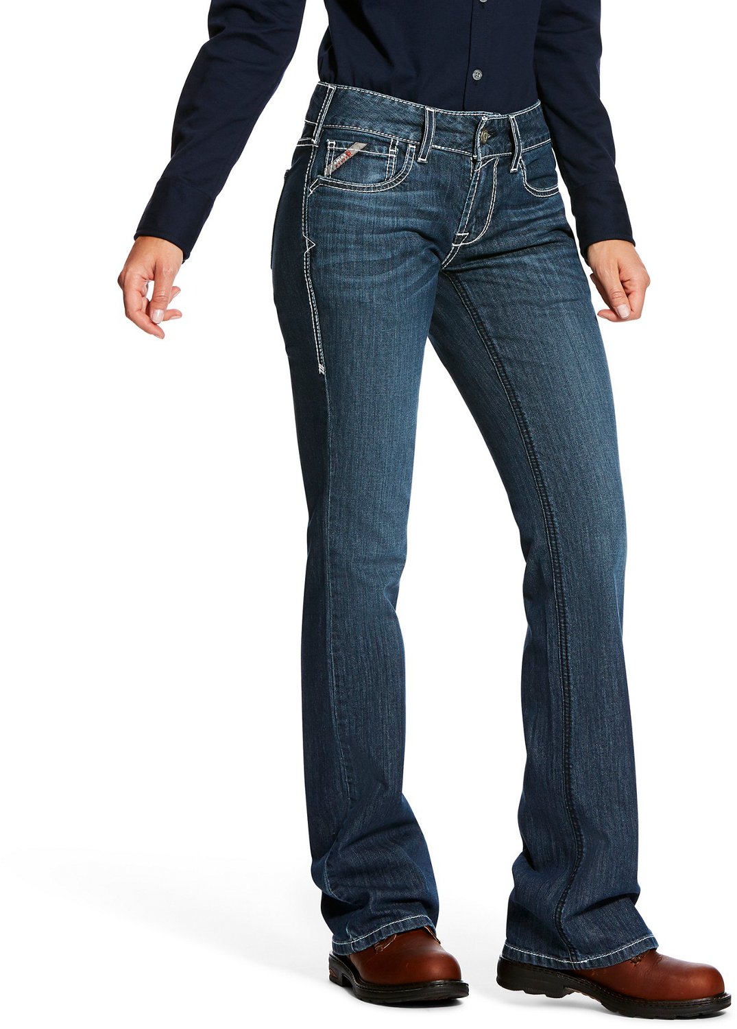 thumbnail image 2 of Ariat FR DuraLight Stretch Canvas Jacket Womens* (Allow 3-5 Weeks For Delivery) - Dry Canyon FR 2 of 12