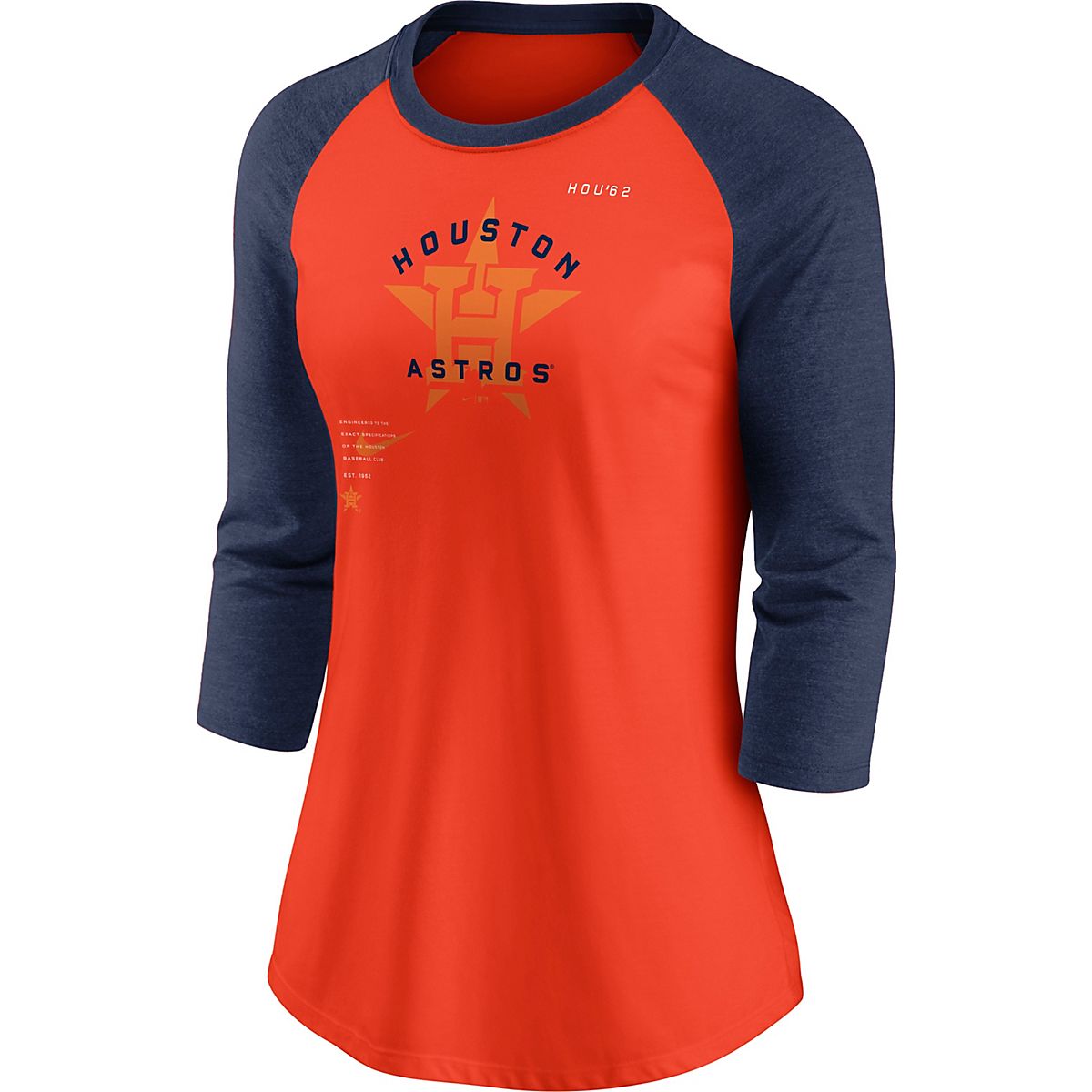 Men's Houston Astros Columbia Navy Terminal Tackle Long Sleeve