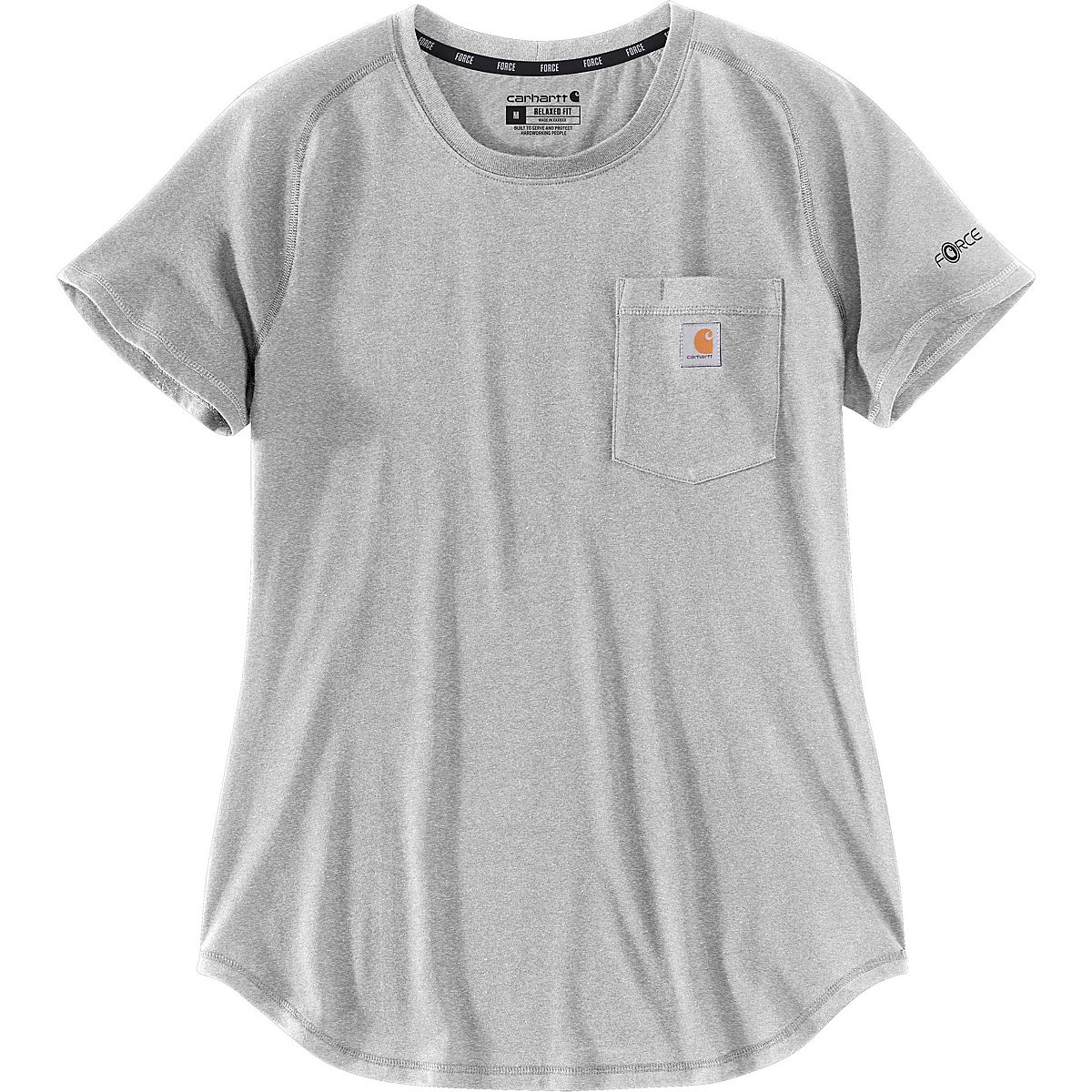 Carhartt Women's Force Midweight Relaxed Fit Pocket Shirt Academy