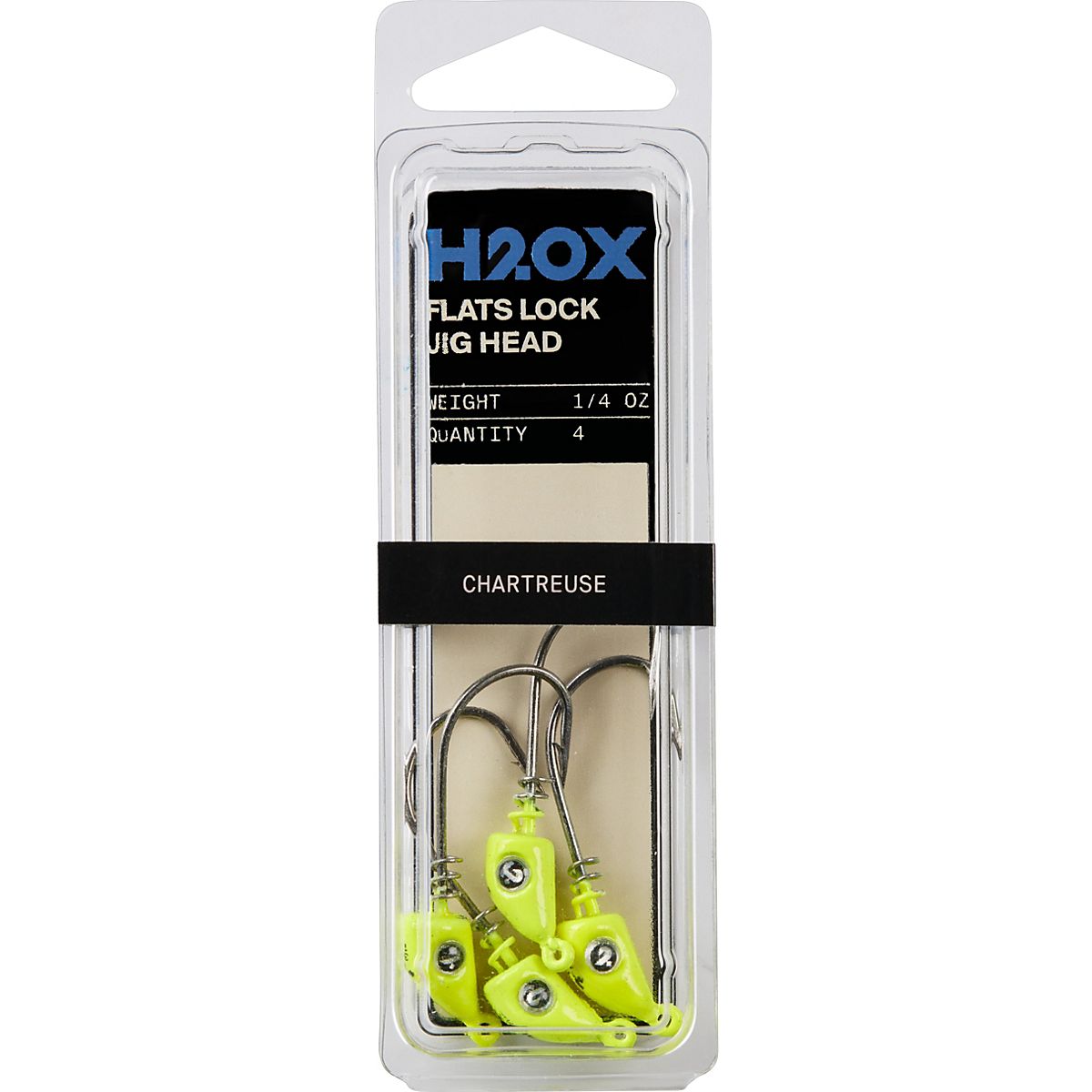 H2OX Flats Lock Jig Head Academy