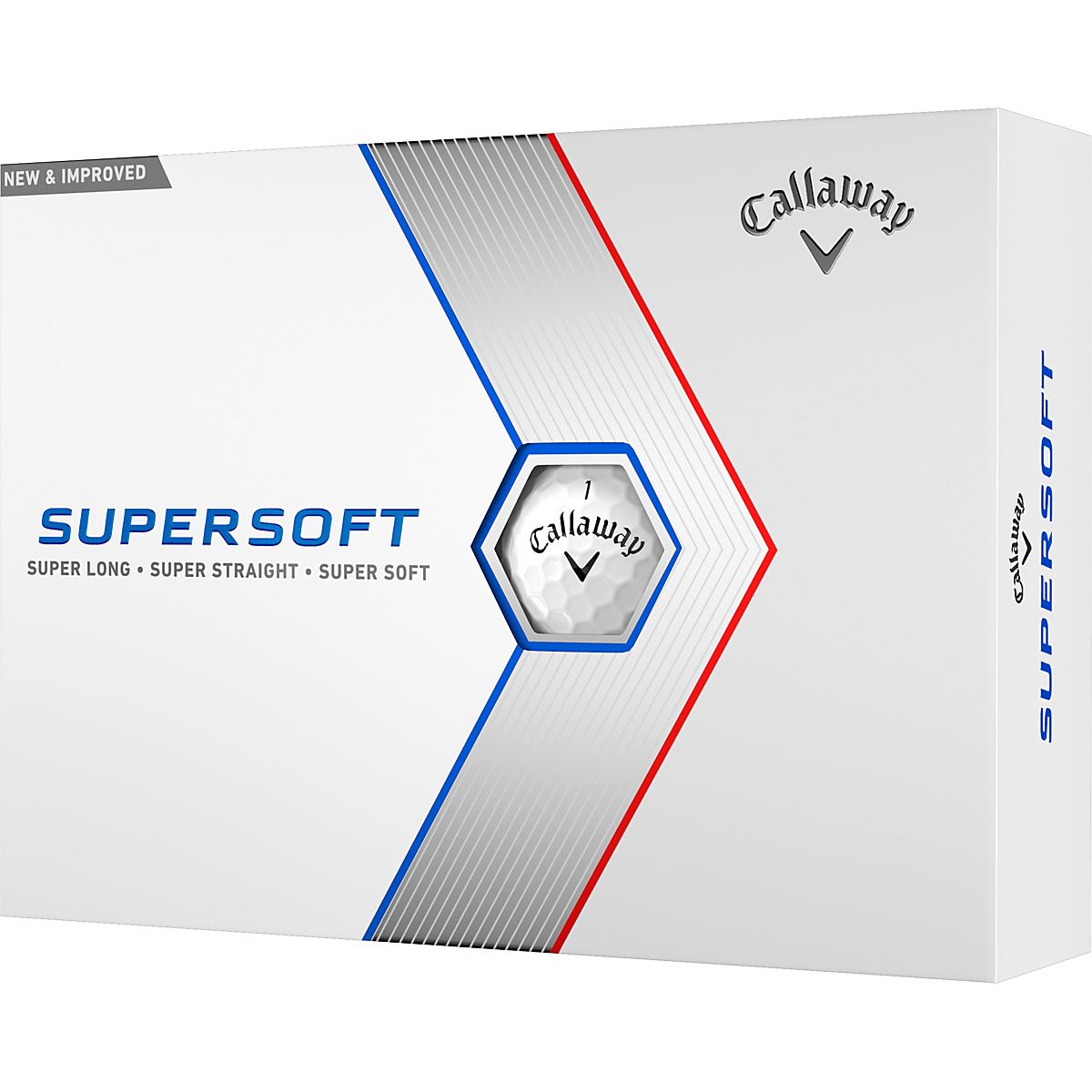 Callaway 2023 Supersoft Golf Balls 12Pack Academy