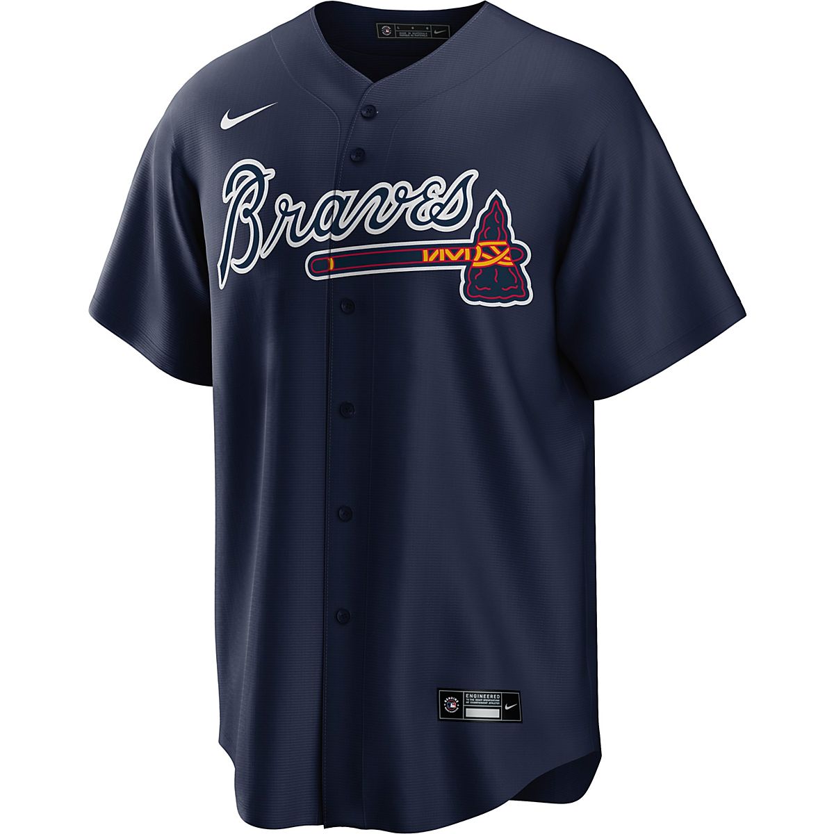 Nike Men's Atlanta Braves Official Replica Jersey Academy
