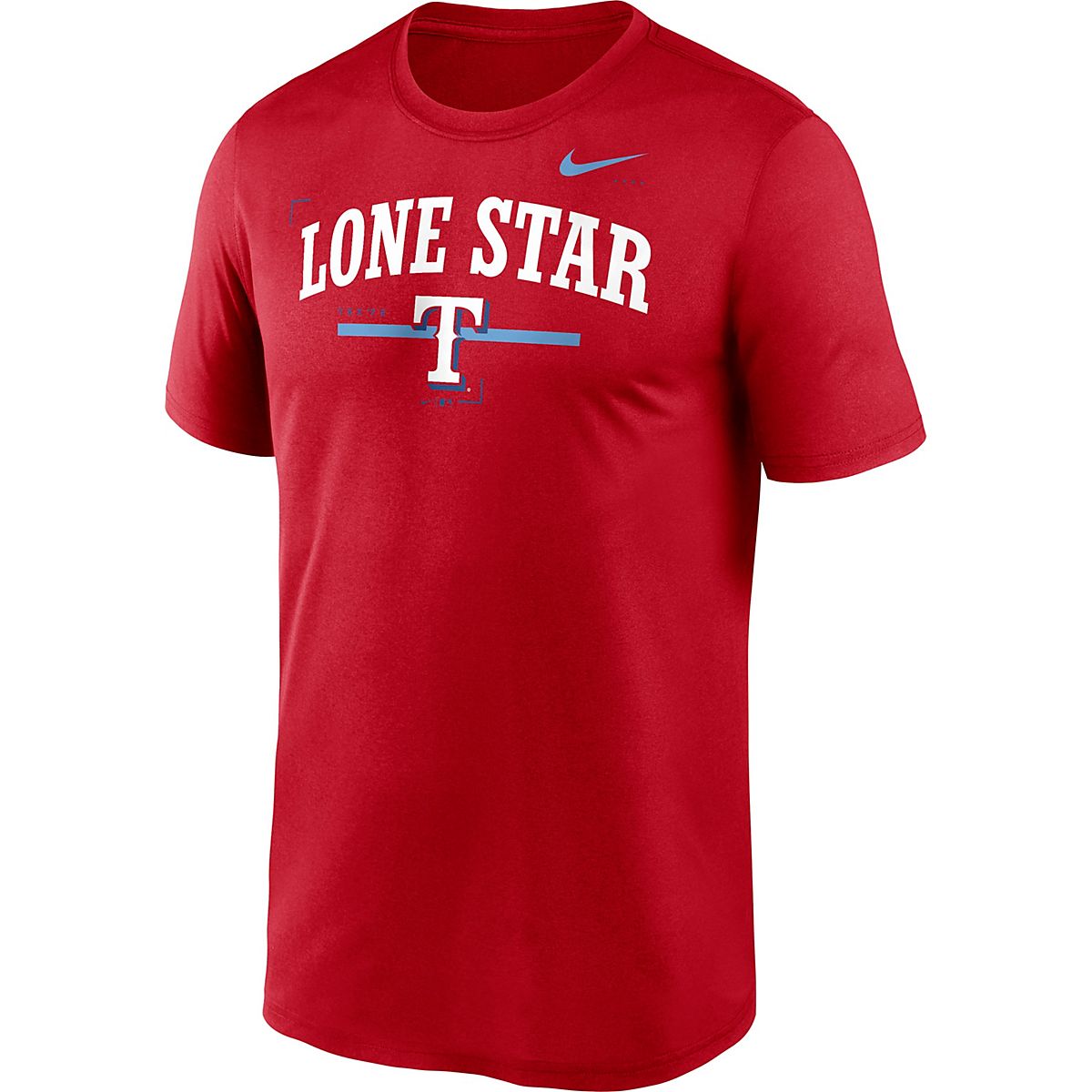 Nike Men's Texas Rangers Red Icon Legend T-Shirt