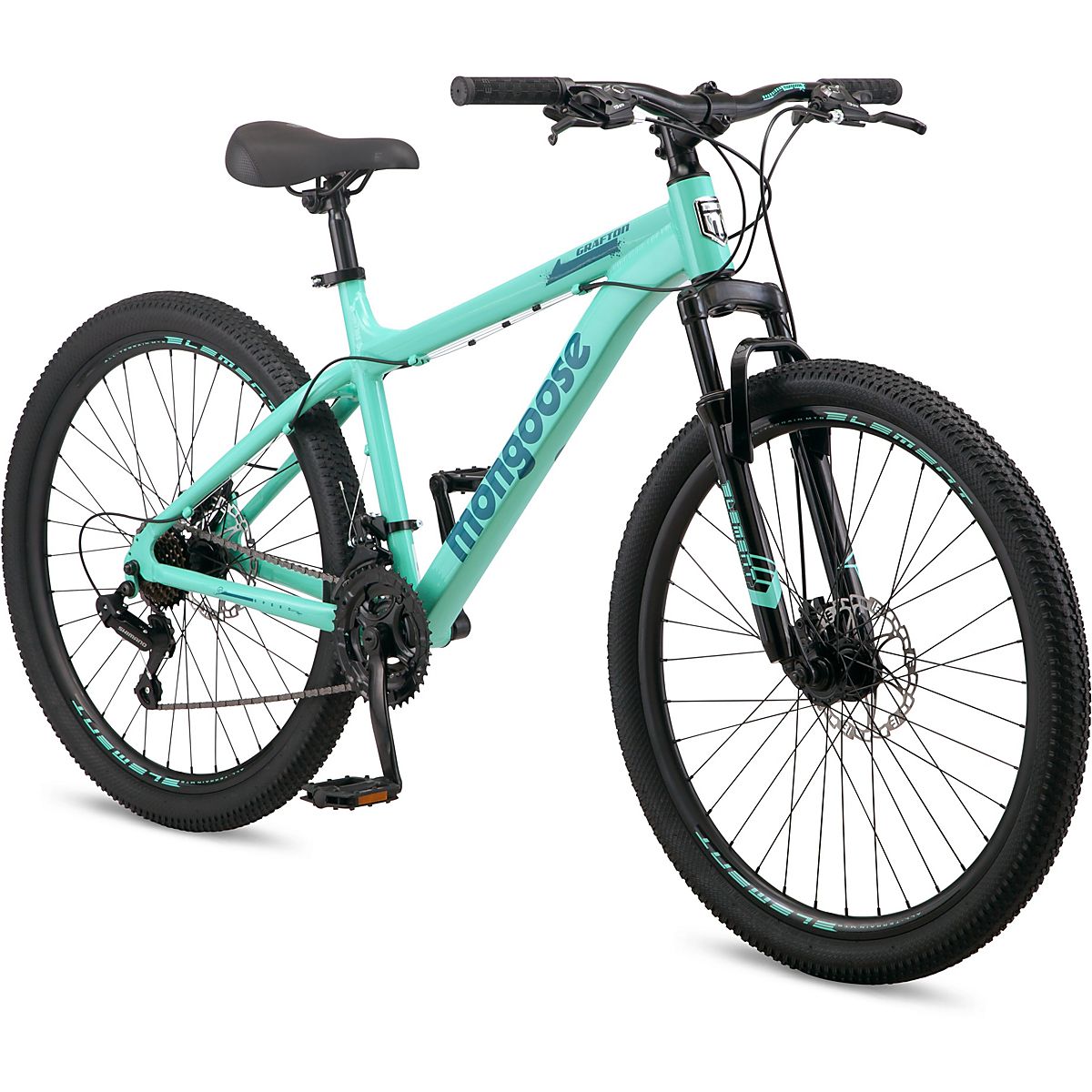 Women's mongoose cheap fat tire bike