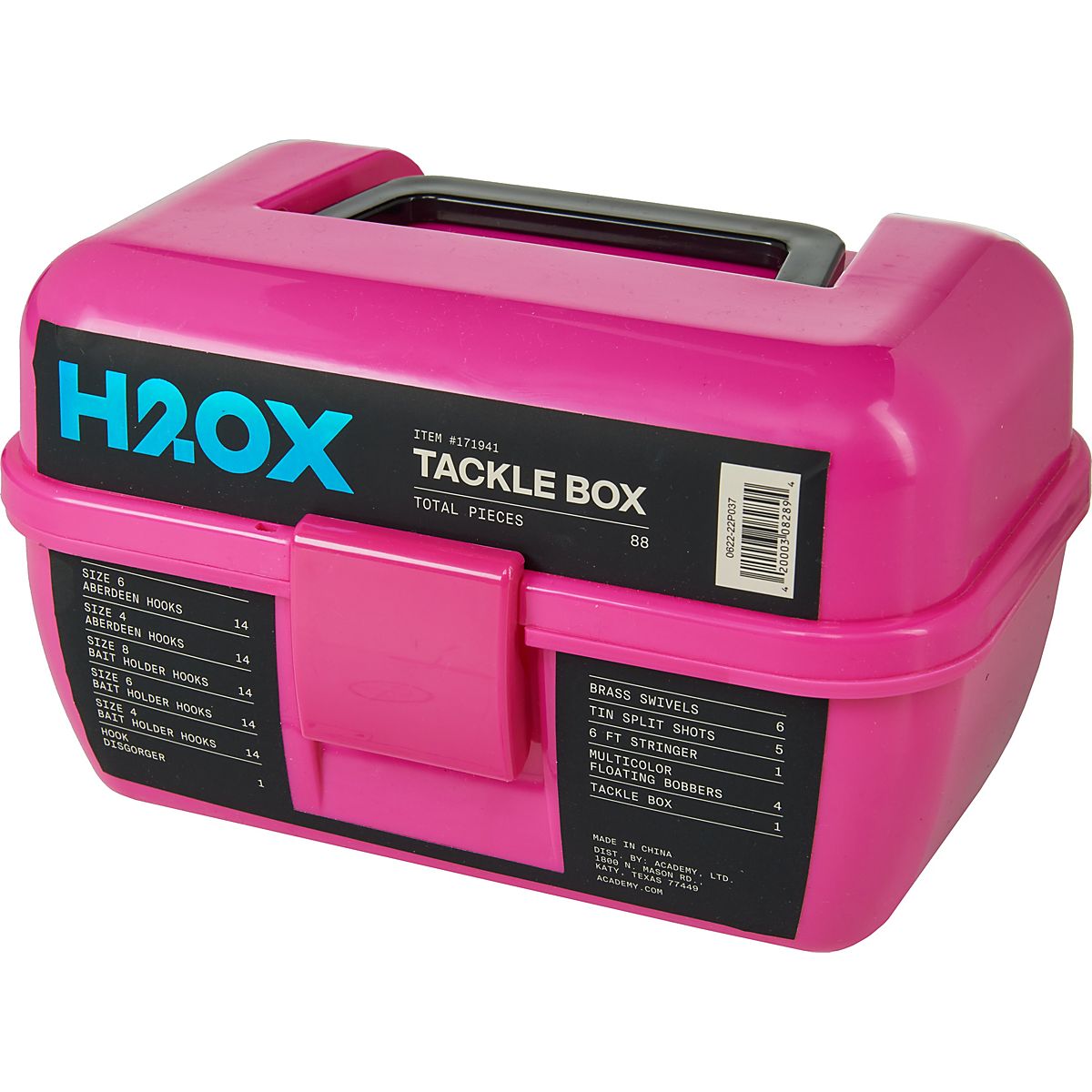 H2OX 88Piece Tackle Kit Academy