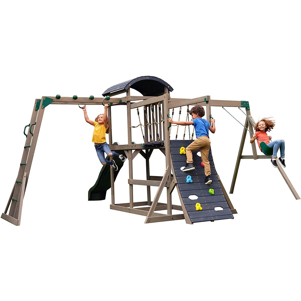 KidKraft Gladiator Quest Swing Set Academy