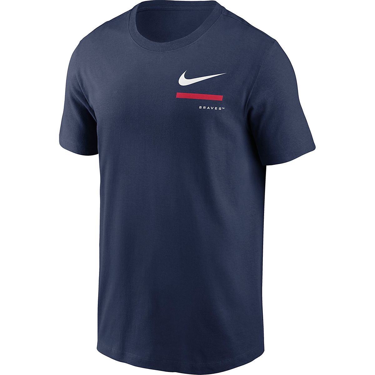 Nike Men's Atlanta Braves Over Shoulder T-Shirt - Navy - S Each