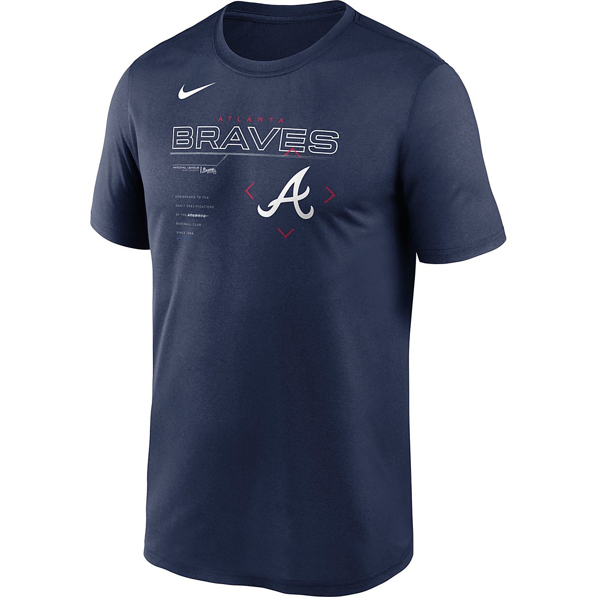 Nike Men's Atlanta Braves Legend Game Plan T-shirt 