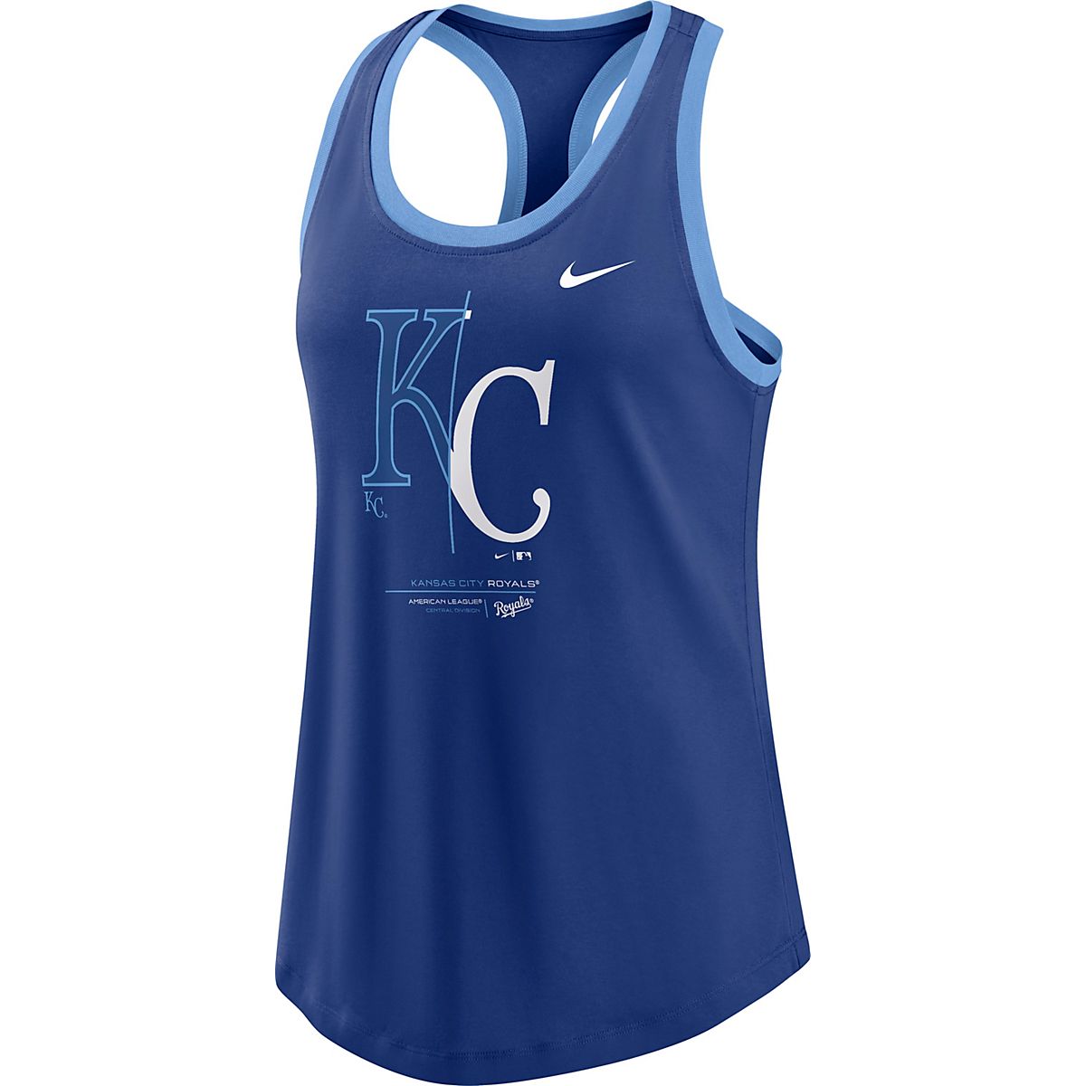  Nike Women's Kansas City Royals Light Blue Tri-Blend 3