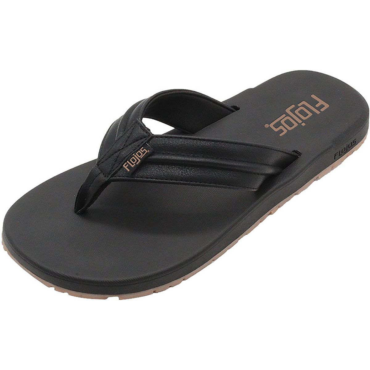 Flojos Men s Brava Memory Foam Flip Flops Academy