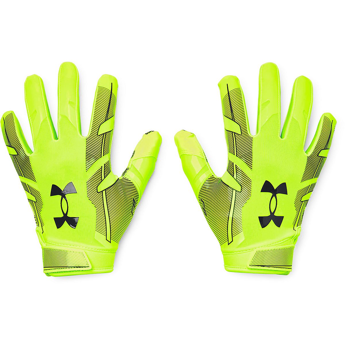 Under armour football gloves hot sale highlight