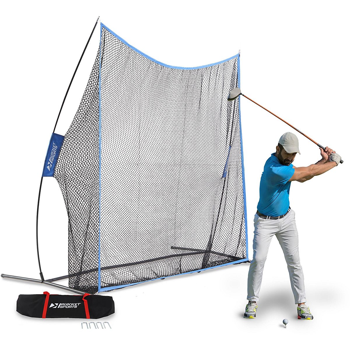 Rukket Sports 7x7ft Haack Lite Golf Net Academy