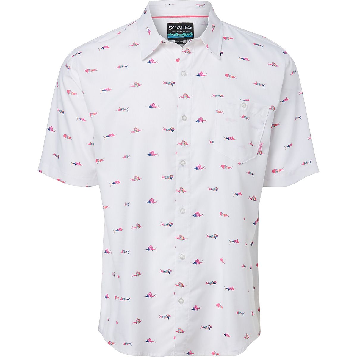 Chicago White Sox MLB Mens Flamingo Button Up Shirt